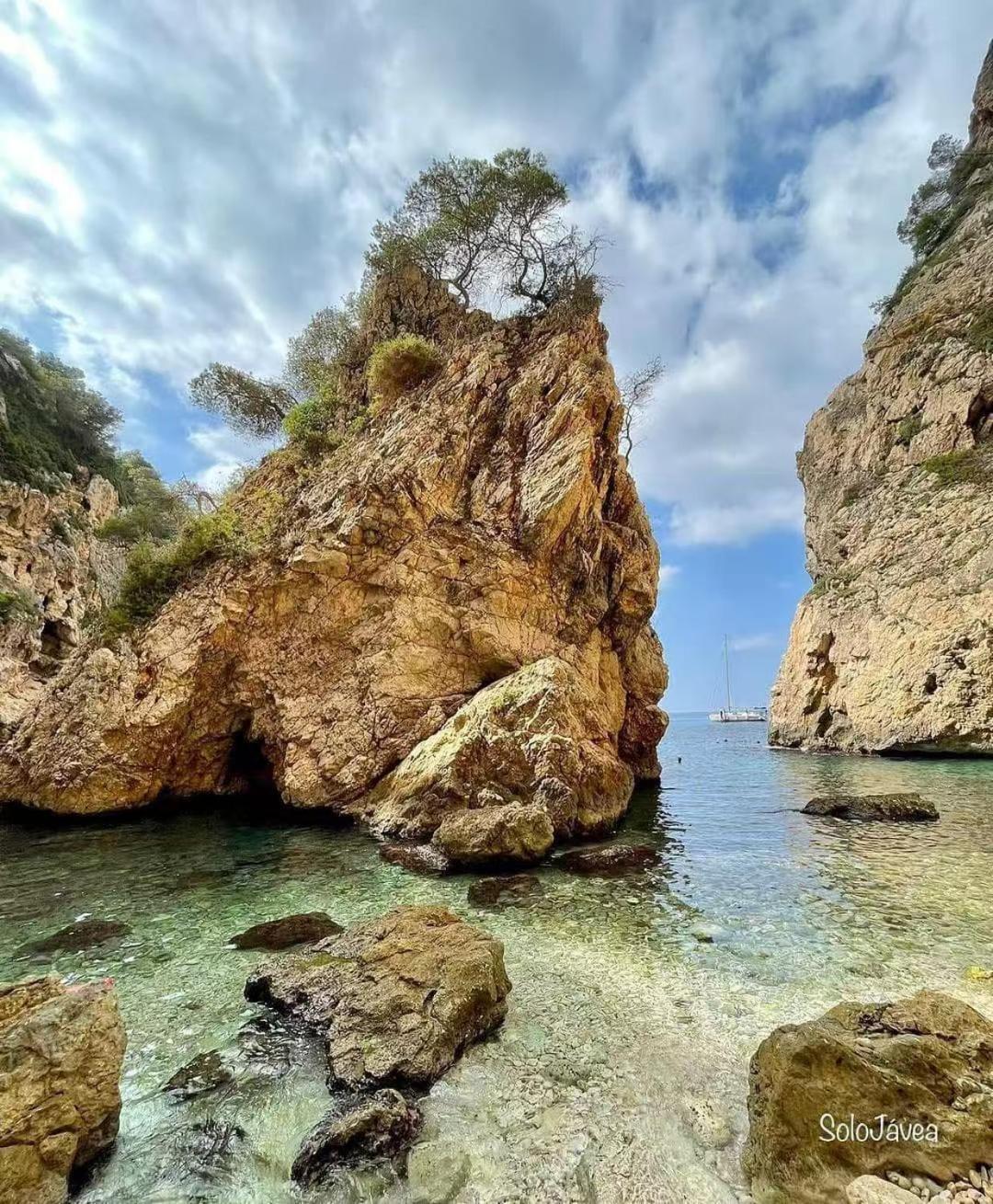 The Beach House Playa Del Arenal Javea - Pool And Garden Steps From The Beach Platja de Larenal Экстерьер фото