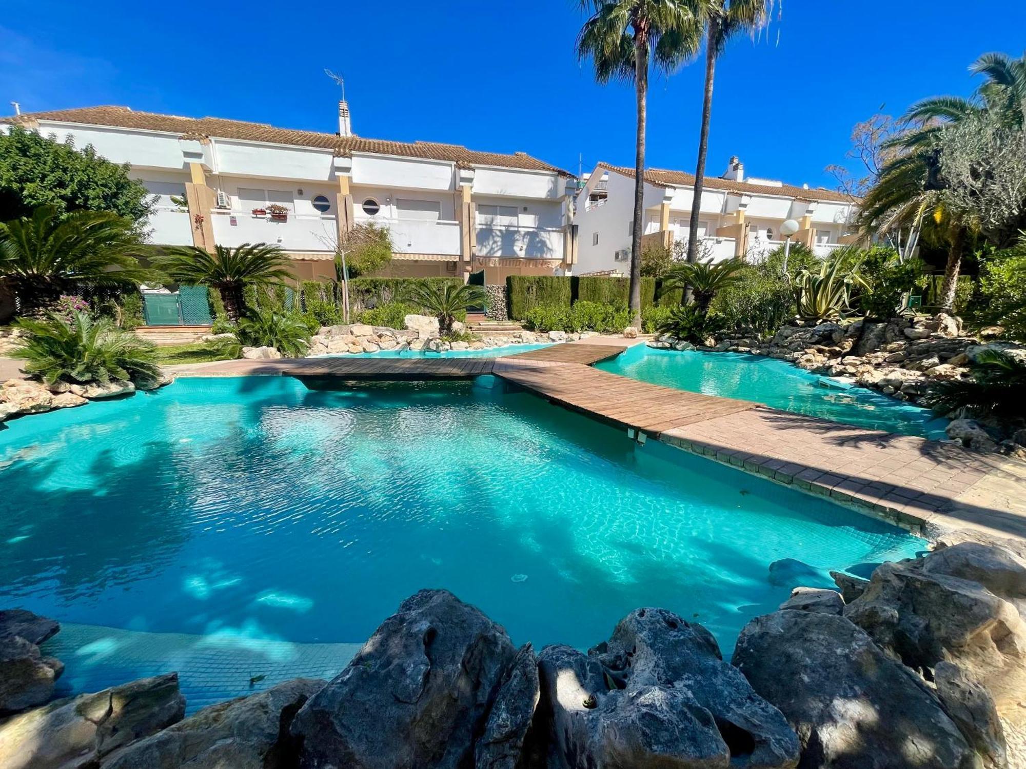 The Beach House Playa Del Arenal Javea - Pool And Garden Steps From The Beach Platja de Larenal Экстерьер фото